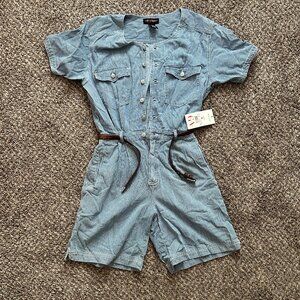 NWT Vintage Gloria Vanderbilt Romper Size L